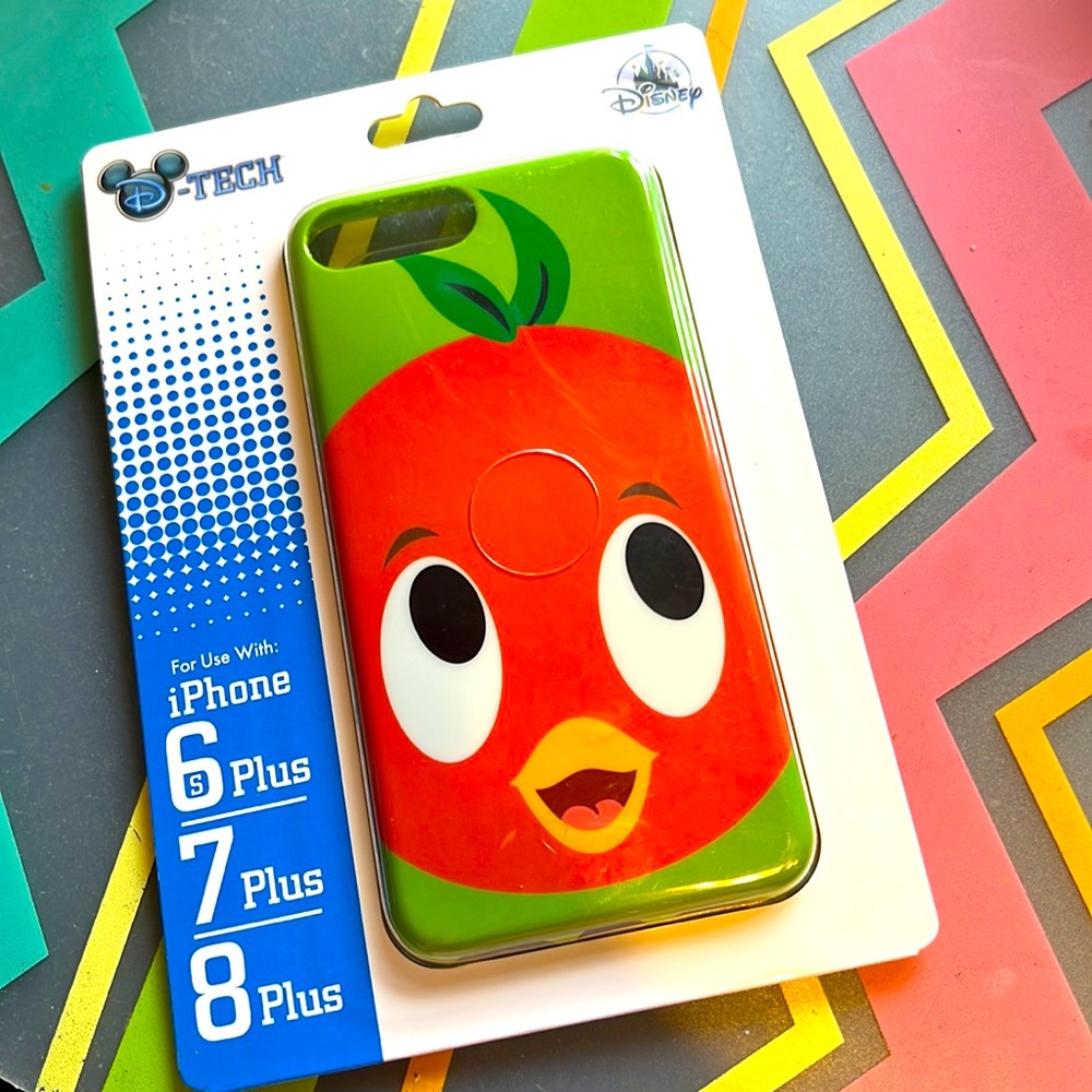 Disney Parks orange Bird iPhone case: iPhone 6s+, 7+, 8+ plus New in Package